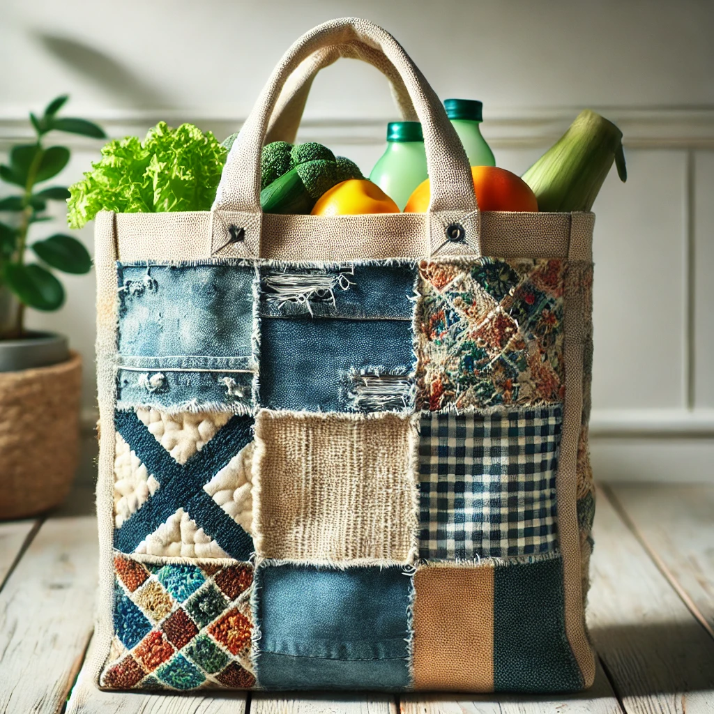 DIY Reusable Shopping Bag Tutorial